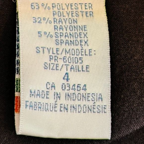 Ricki's Black Skirt With longer ruffled back side Size 4 - Picture 8 of 11